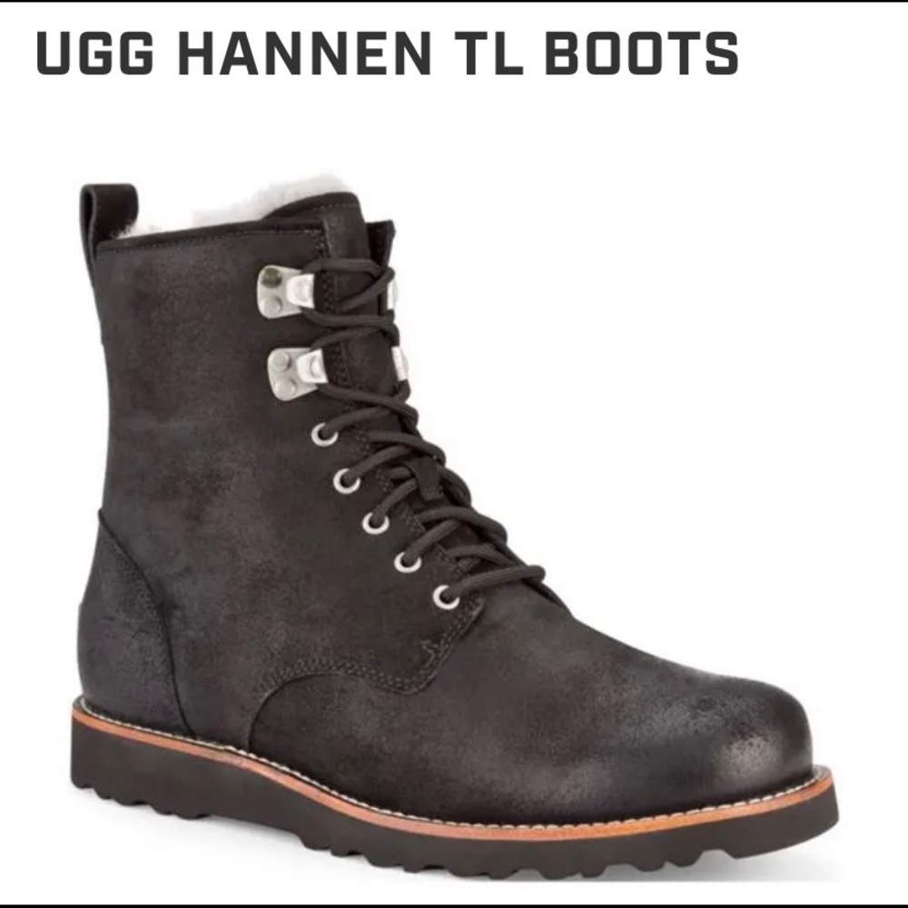 Mens UGG moss green Hannen TL boots. New without the box